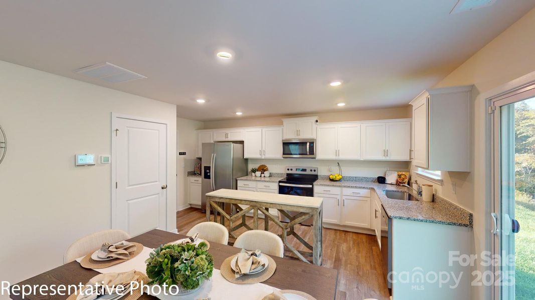 Furnished interior view inside a new home in Woodhaven at Chester, Chester (Image 39).