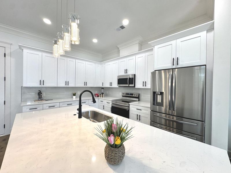 Furnished interior view inside a new home in , North Charleston (Image 17).