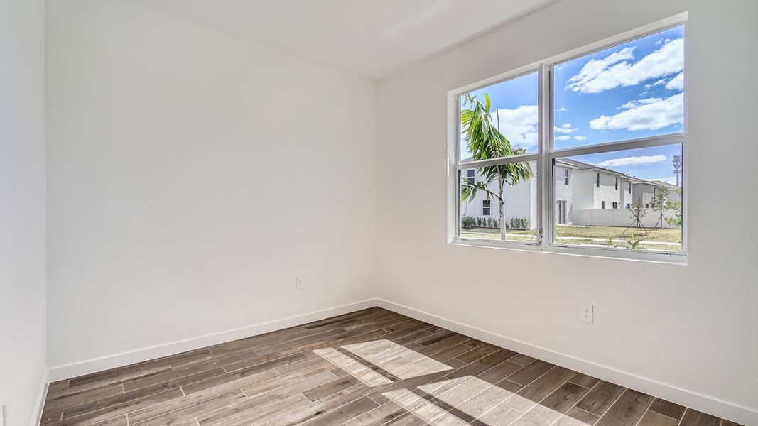 Representative unfurnished interior of a home built from the Davenport by D.R. Horton in Messina Place, Homestead (Image 41). Representative unfurnished interior of a home built from the Davenport by D.R. Horton in Messina Place, Homestead (Image 41).