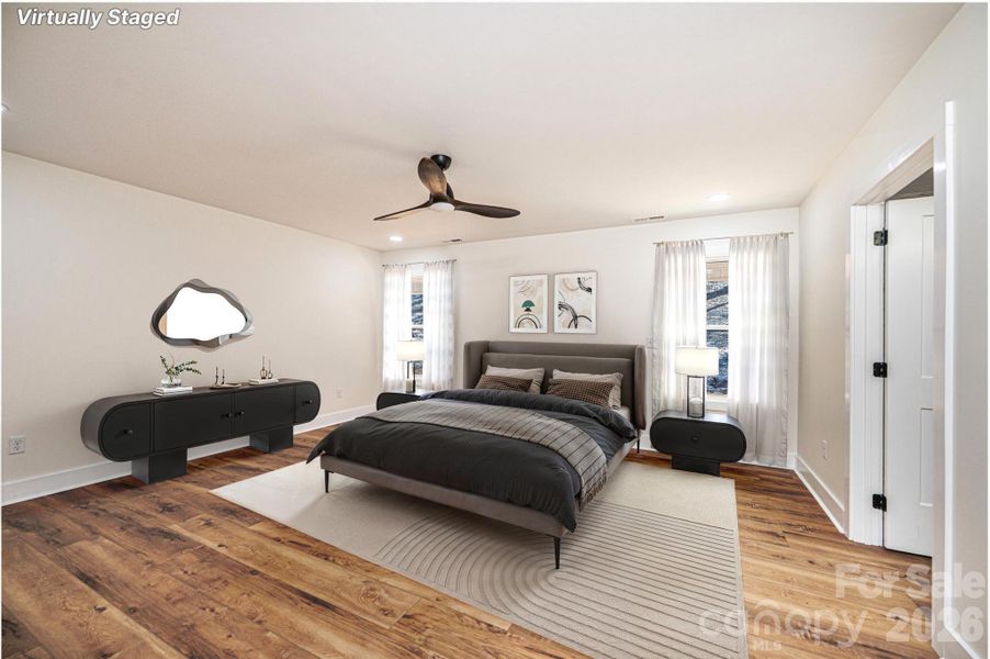 Furnished interior view inside a new home in , Lenoir (Image 13).