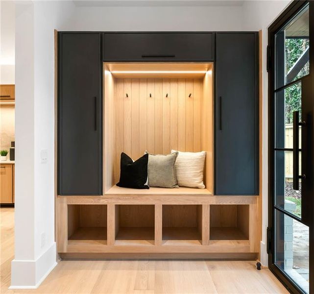 Furnished interior view inside a new home in , Atlanta (Image 26). Furnished interior view inside a new home in , Atlanta (Image 26).