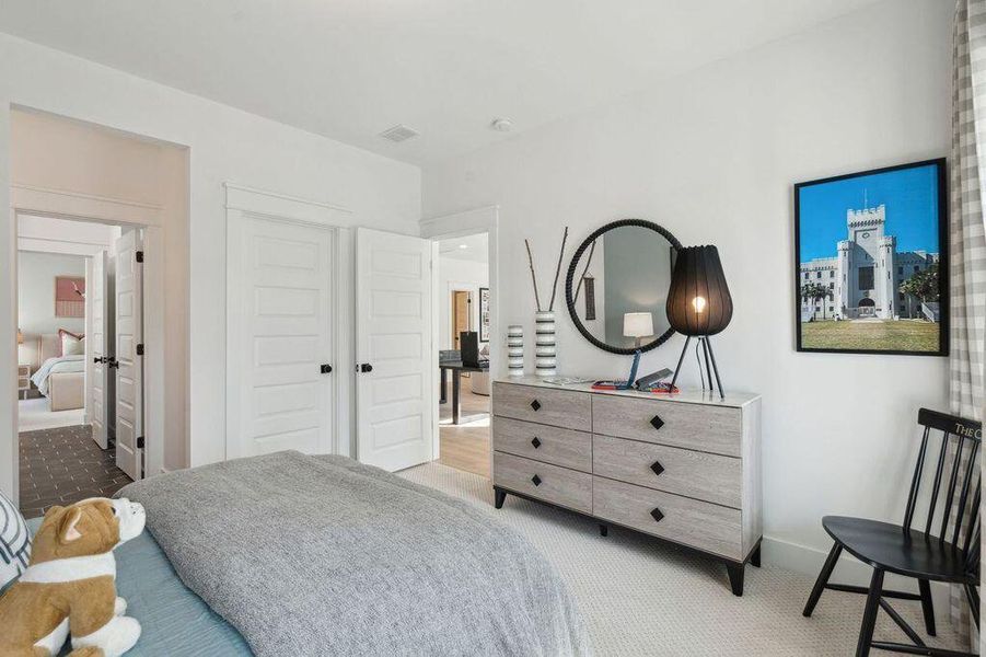Furnished interior view inside a new home in Kings River Preserve, Hollywood (Image 48).
