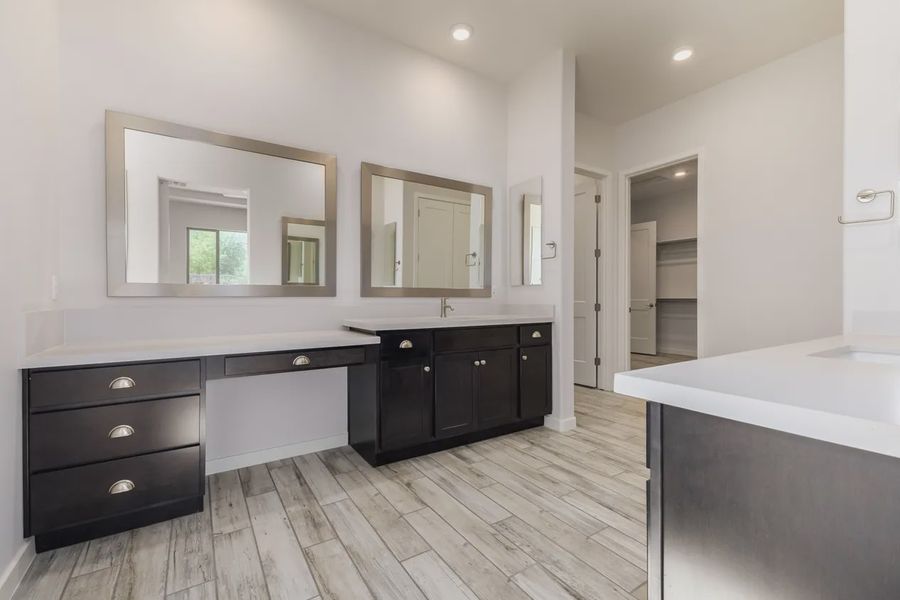 Furnished interior view inside a new home in Valencia at Granite Vista, Waddell (Image 8).
