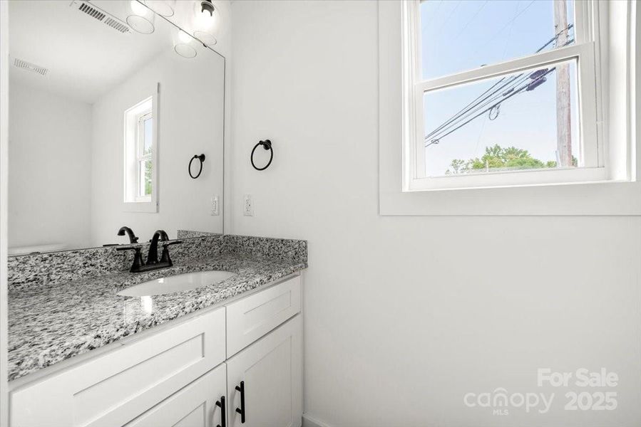 Furnished interior view inside a new home in , Albemarle (Image 10).