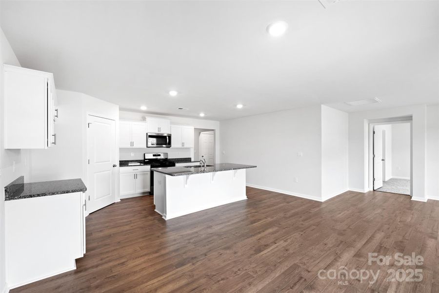 Furnished interior view inside a new home in Villages of Maiden, Maiden (Image 4).