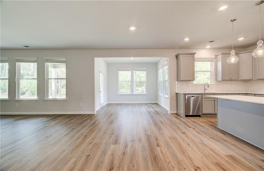 Spacious, unfurnished interior of a new home in Cooper Park, McDonough (Image 25).