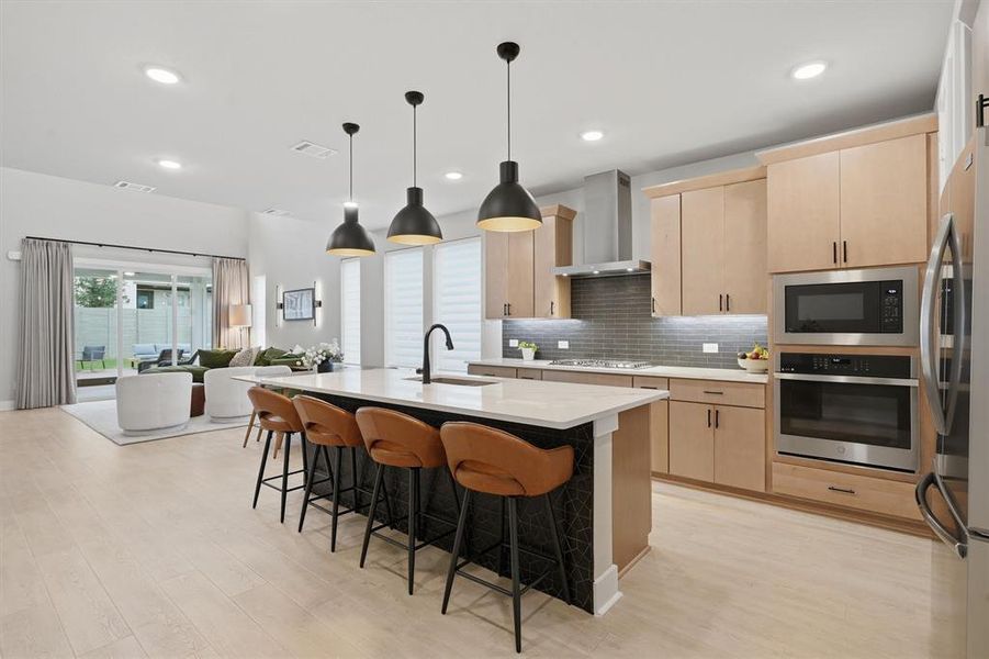 Furnished interior view inside a new home in , Argyle (Image 5).