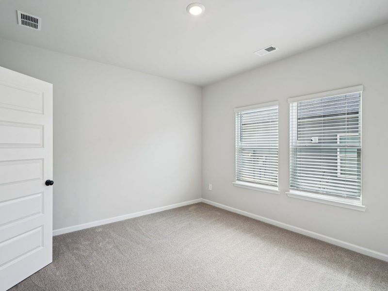 The Taylorsville floorplan with the Divine White interior package.