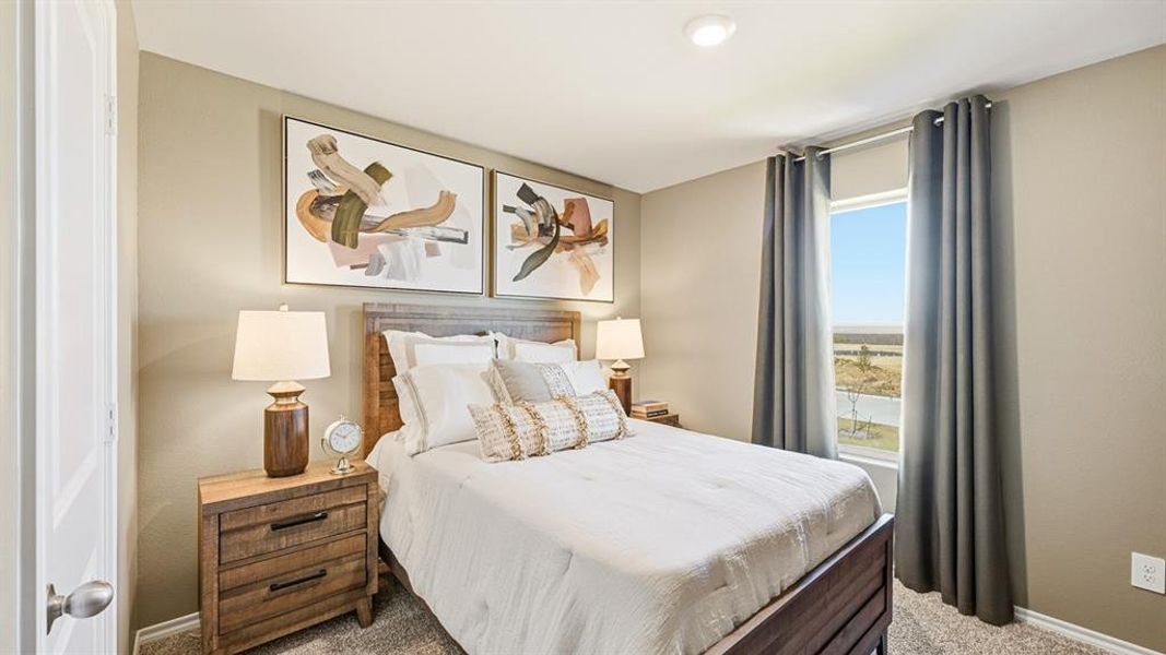 Furnished interior view inside a new home in Hickory Grove, Krum (Image 24). Furnished interior view inside a new home in Hickory Grove, Krum (Image 24).