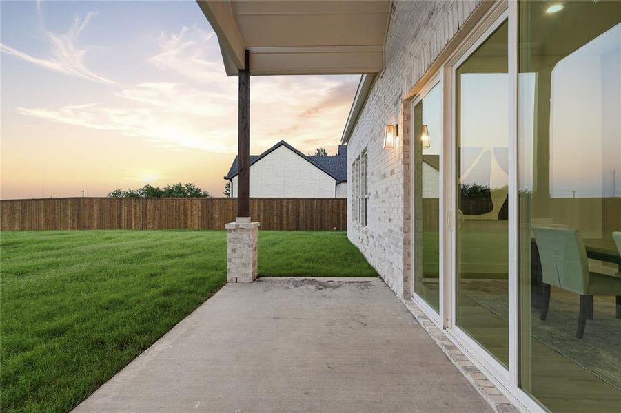 Exterior details and patio area of a home in , Forney (Image 24). Exterior details and patio area of a home in , Forney (Image 24).