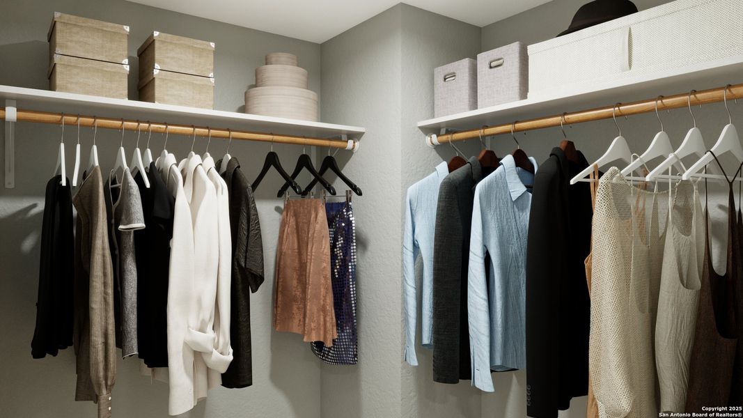 Furnished interior view inside a new home in Applewhite Meadows, San Antonio (Image 17).