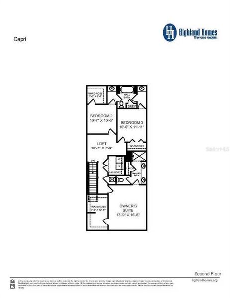2D floor plan layout of this home in , St. Cloud, FL (Image 3).