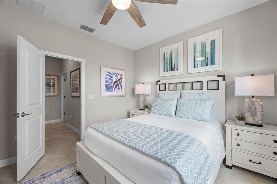 Furnished interior view inside a new home in Lennar at Turnleaf, Punta Gorda (Image 17).