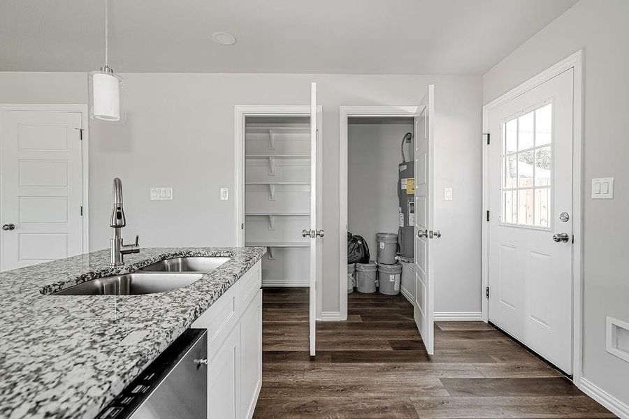 Furnished interior view inside a new home in , Fort Worth (Image 7). Furnished interior view inside a new home in , Fort Worth (Image 7).