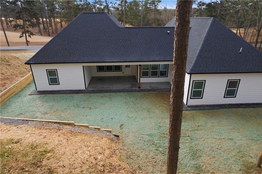 Exterior details and patio area of a home in , Cartersville (Image 21).