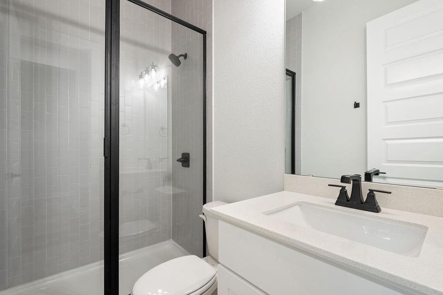 Furnished interior view inside a new home in Park Central, Georgetown (Image 13).