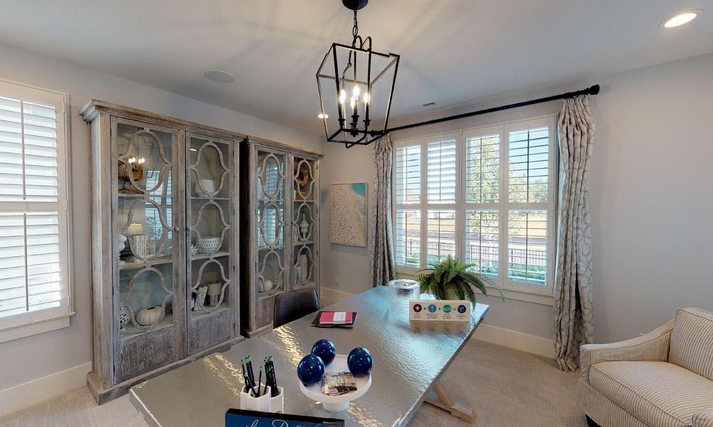 Representative furnished interior of a home built from the Napa SL by Classica Homes in Arden Mill, Fort Mill (Image 55).