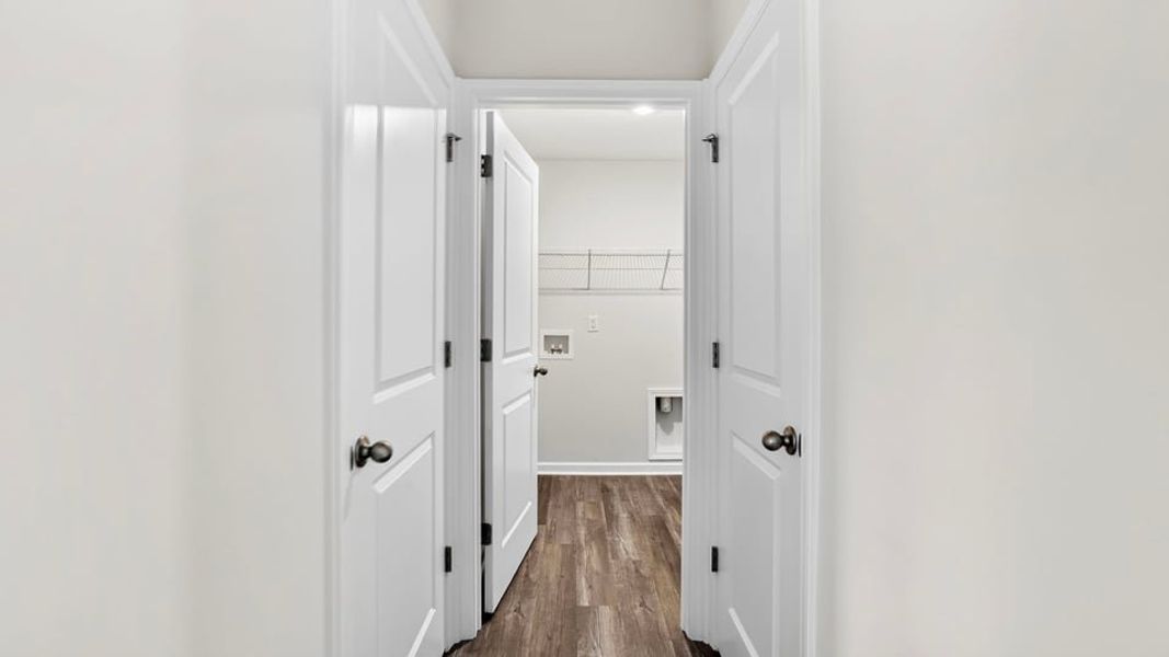Spacious, unfurnished interior of a new home in Harper Ridge, Roebuck (Image 34). Spacious, unfurnished interior of a new home in Harper Ridge, Roebuck (Image 34).