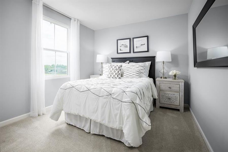 Furnished interior in a model home at Cumberland Landing in Gallatin (Image 22).