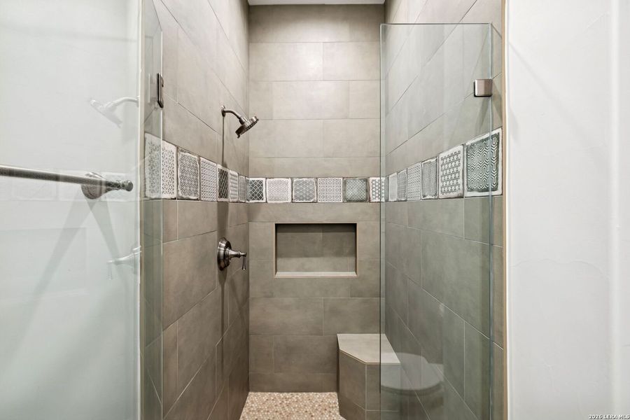 Close-up of interior finishes inside a home in , San Antonio (Image 64).