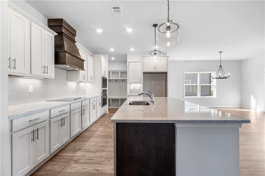 Furnished interior view inside a new home in Harmony Farms, Eatonton (Image 6).
