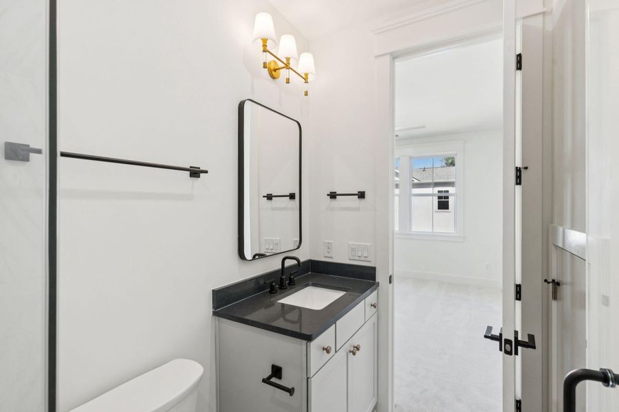 Furnished interior view inside a new home in , Mount Pleasant (Image 63).