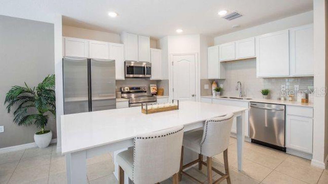 Furnished interior view inside a new home in , Lakeland (Image 8).