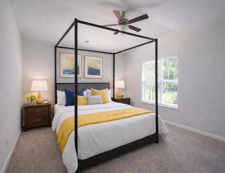 Furnished interior view inside a new home in The Enclave at Whitewater Creek, Union City (Image 25).