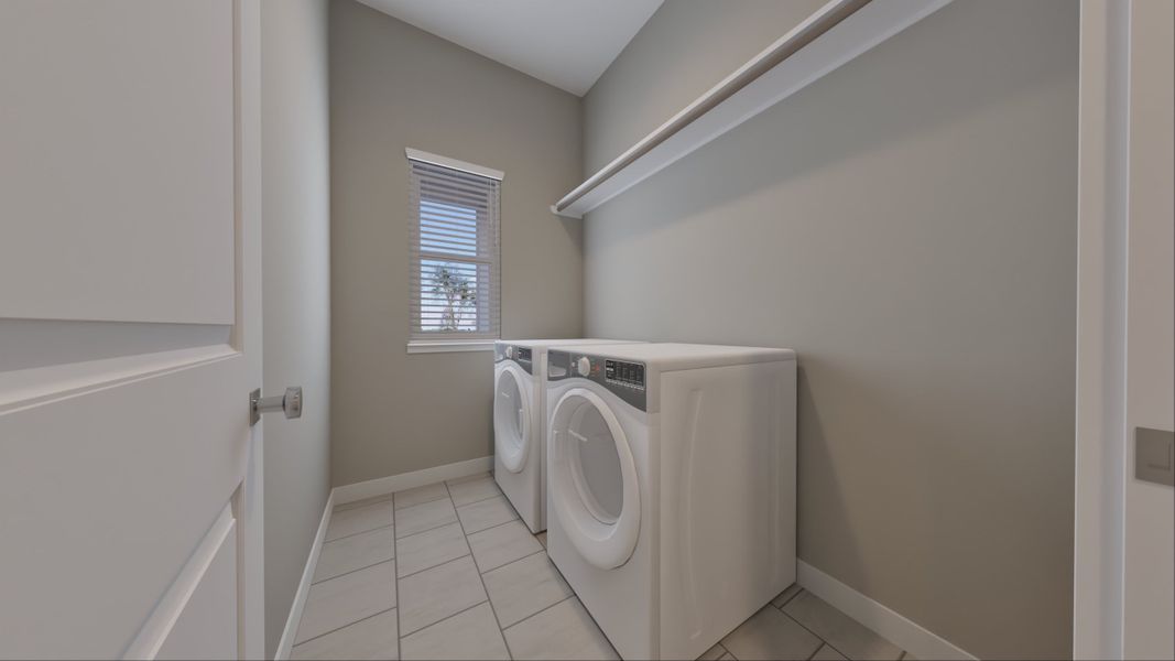 Representative furnished interior of a home built from the Austin by Tricoast Homes in Sunterra 40, Katy (Image 29).