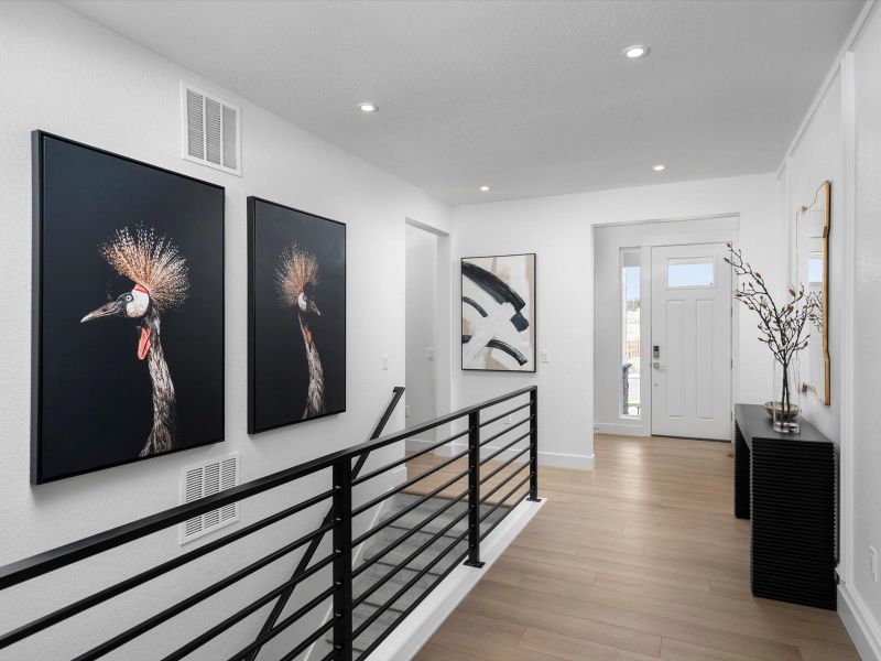 Furnished interior view inside a new home in Jackson Creek, Monument (Image 28).