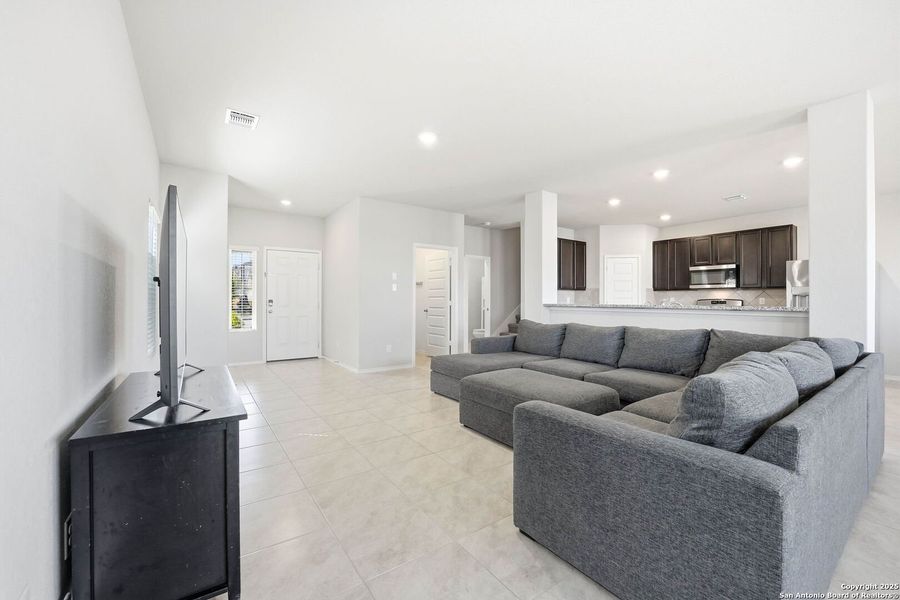 Furnished interior view inside a new home in Abbott Place, St. Hedwig (Image 34).