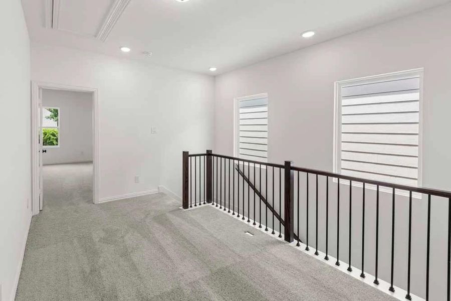 Spacious, unfurnished interior of a new home in Sereno Oaks at Buckner Terrace, Dallas (Image 30). Spacious, unfurnished interior of a new home in Sereno Oaks at Buckner Terrace, Dallas (Image 30).