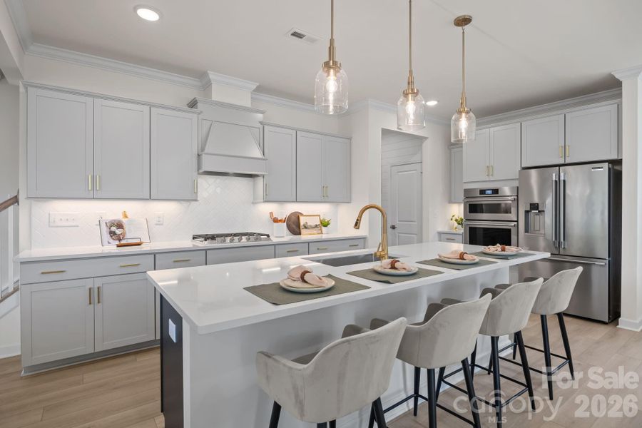 Furnished interior view inside a new home in Windgate, Mooresville (Image 6).