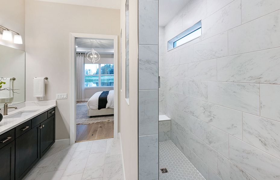 Representative furnished interior of a home built from the Mystique by Pulte Homes in Highpointe, Stuart (Image 8).