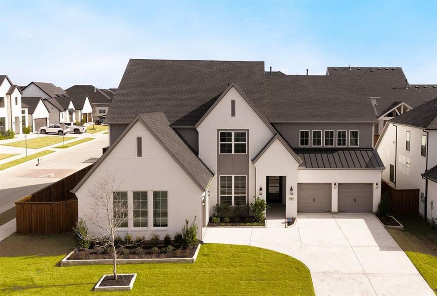 Front exterior of a new home in , McKinney, TX, highlighting curb appeal (Image 26).