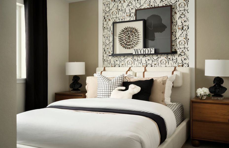 Representative furnished interior of a home built from the Loyola by Pulte Homes in Cordovan, Longmont (Image 10).