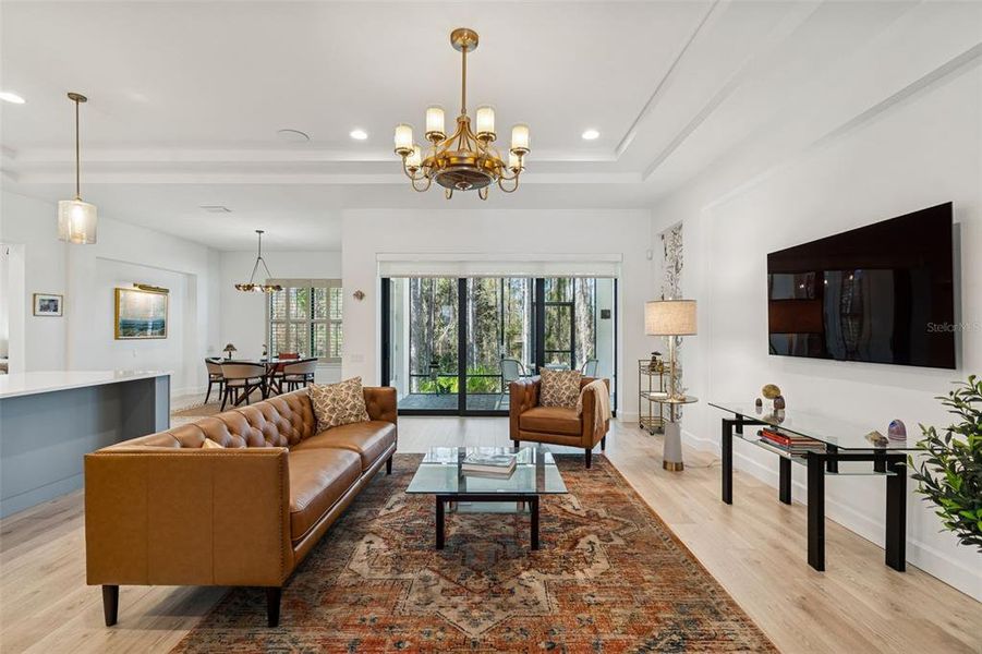 Furnished interior view inside a new home in , Brooksville (Image 9).
