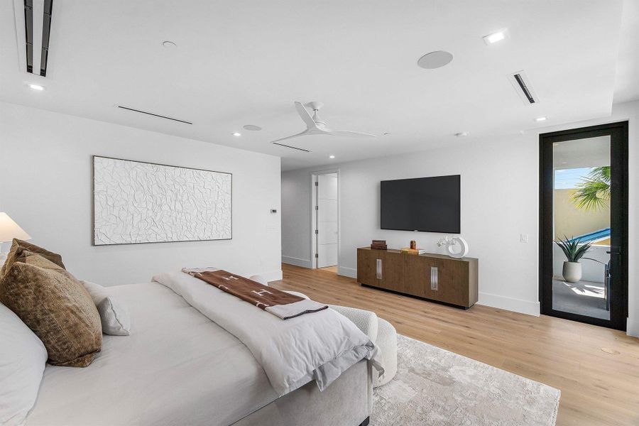 Furnished interior view inside a new home in , Delray Beach (Image 53).