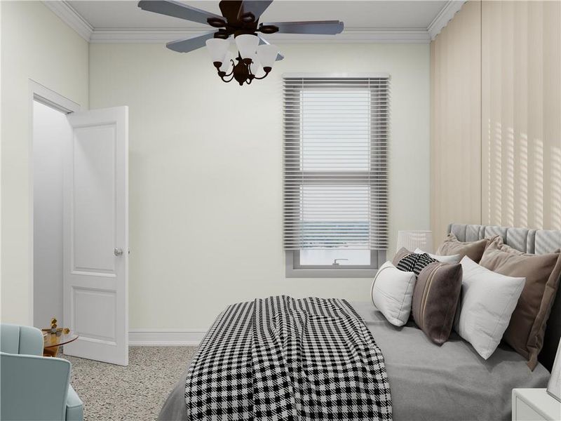 Furnished interior view inside a new home in , Cumming (Image 29).