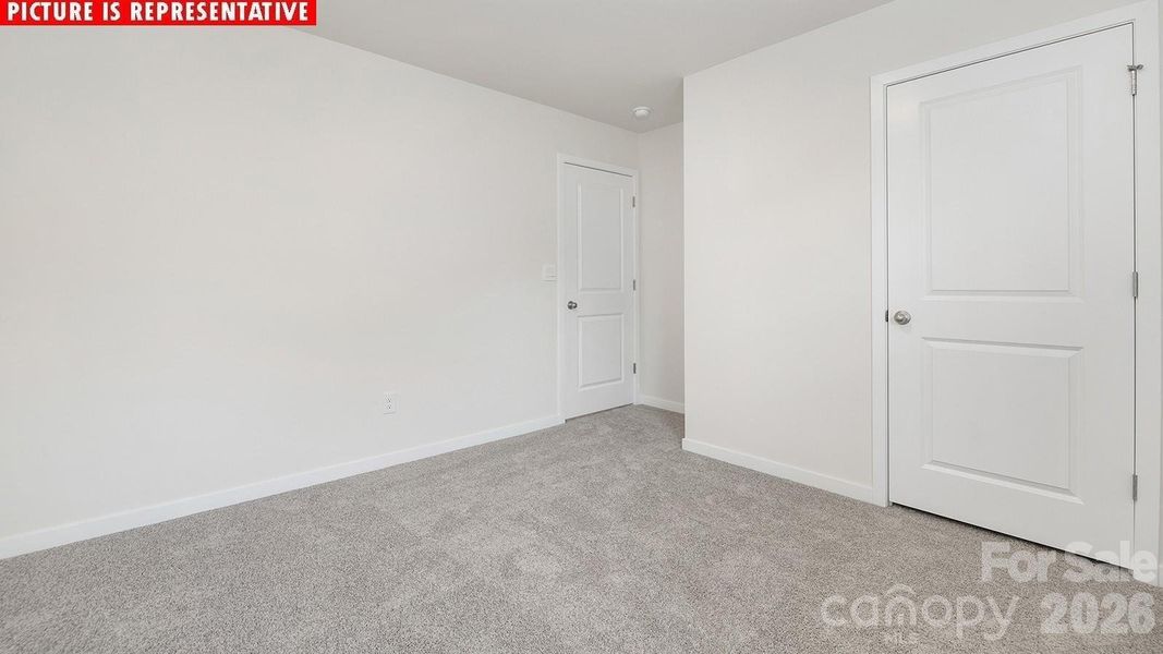 Spacious, unfurnished interior of a new home in Cardinal Creek, Charlotte (Image 19).