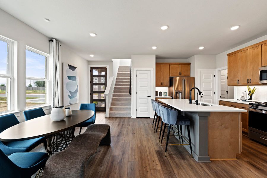 Furnished interior view inside a new home in Park Central, Georgetown (Image 22).