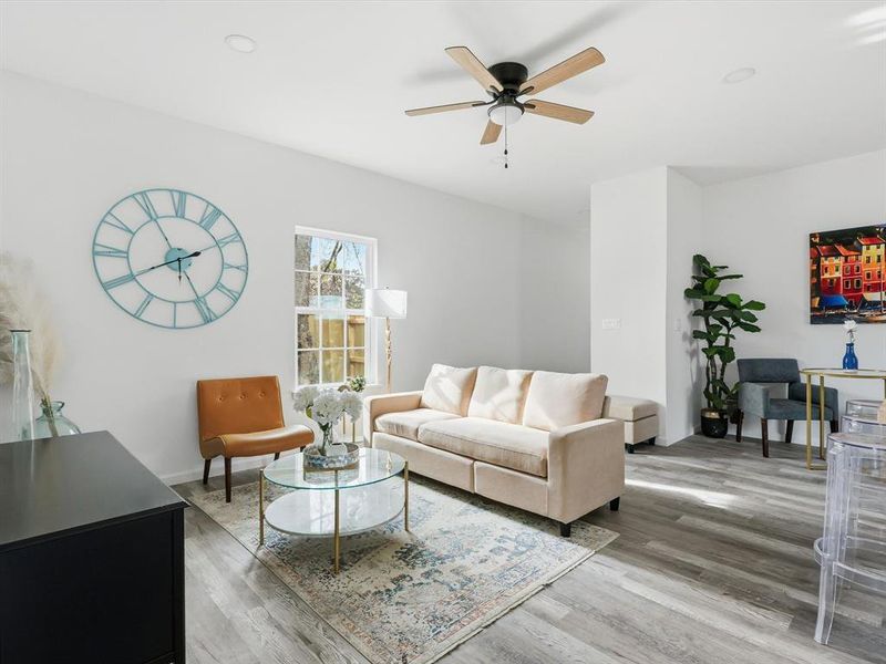 Furnished interior view inside a new home in , Fort Worth (Image 27).