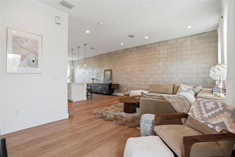 Furnished interior view inside a new home in , St. Petersburg (Image 11).