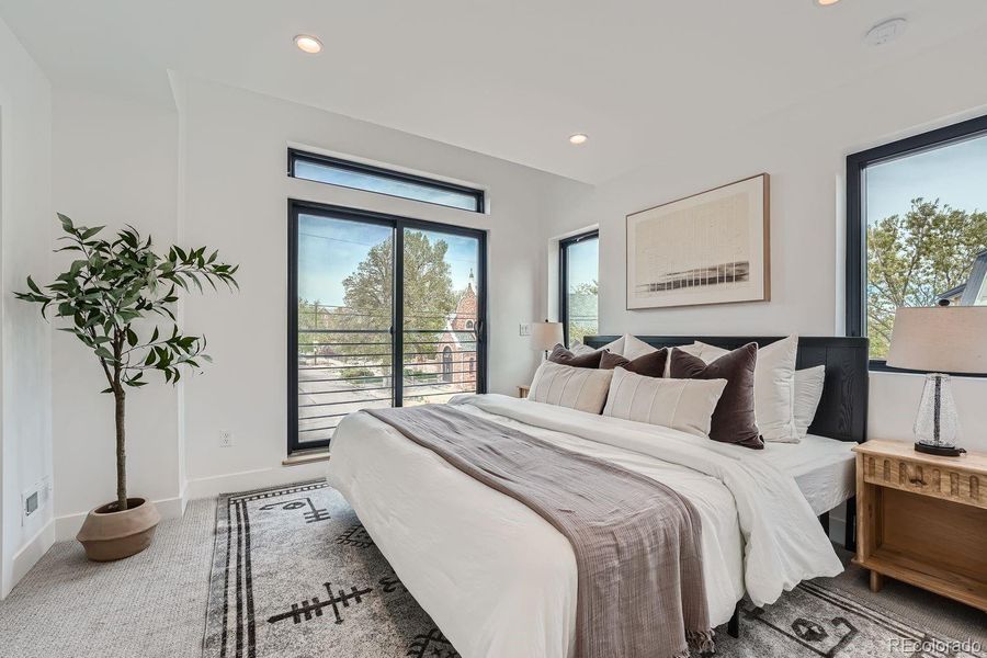 Furnished interior view inside a new home in , Denver (Image 9). Furnished interior view inside a new home in , Denver (Image 9).