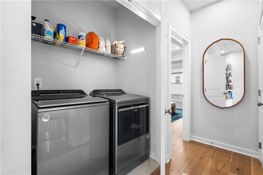 Furnished interior view inside a new home in Parkside at Mason Mill, Decatur (Image 26).