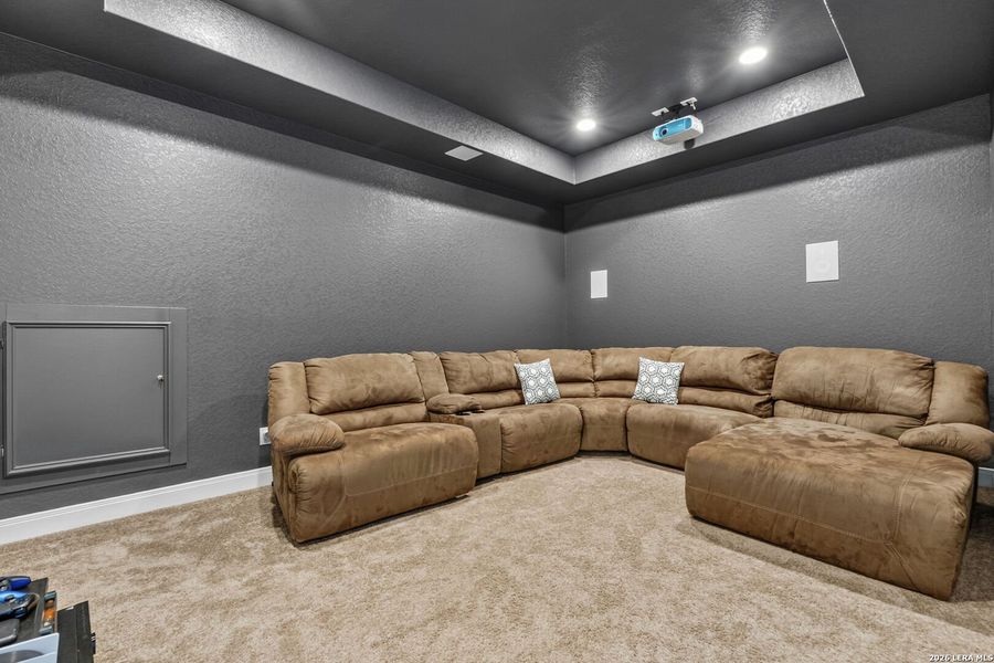Furnished interior view inside a new home in Kallison Ranch, San Antonio (Image 23).
