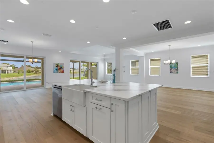 Furnished interior view inside a new home in Cassata Lakes, Nokomis (Image 19).