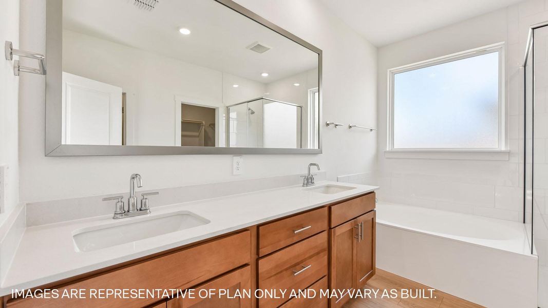 Furnished interior view inside a new home in Rosenbusch Ranch, Leander (Image 15).