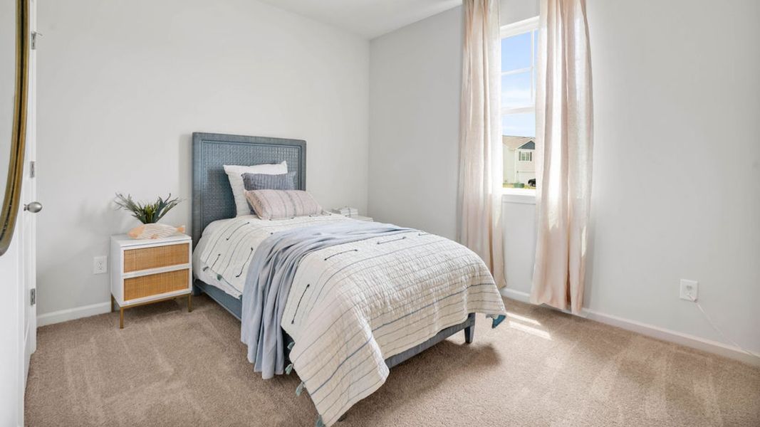 Representative furnished interior of a home built from the LEWIS by D.R. Horton in The Cottages at Blake Farm, Wilmington (Image 12).