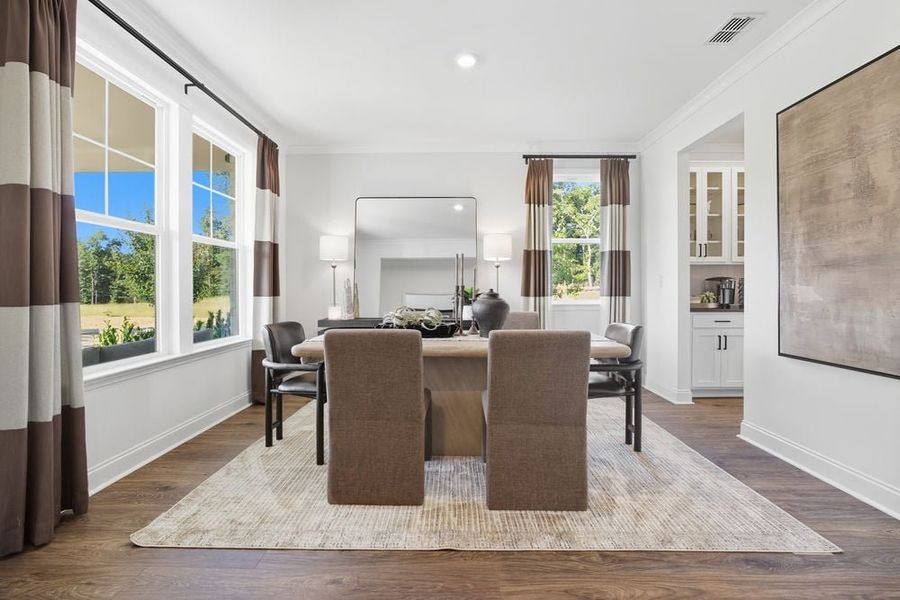 Representative furnished interior of a home built from the Easton by Taylor Morrison in Watson Park, Snellville (Image 11).